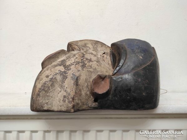 Antik afrikai maszk Pende gyógyító beteg antik Kongó africká maska 504 dob 58 7742