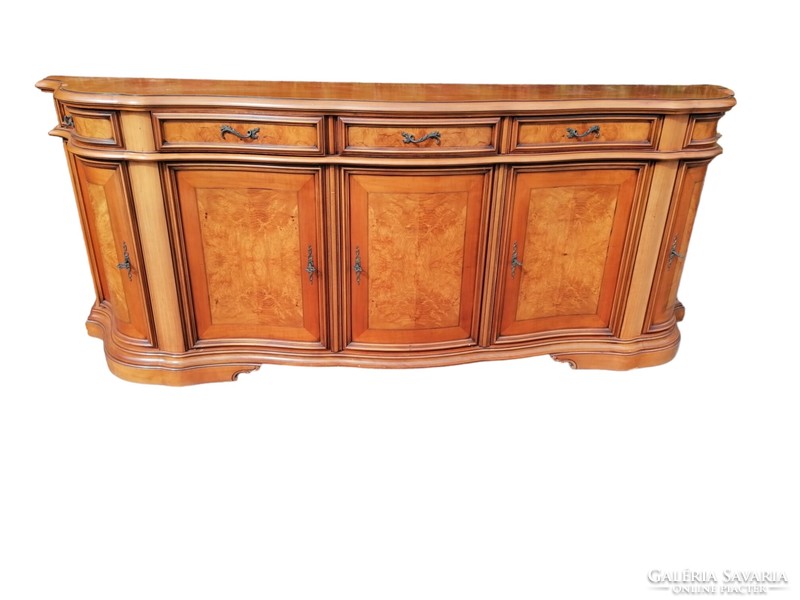 Baroque root veneer sideboard-chest