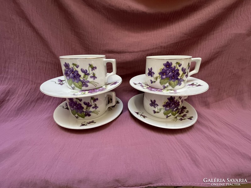 Rare Zsolnay tea set