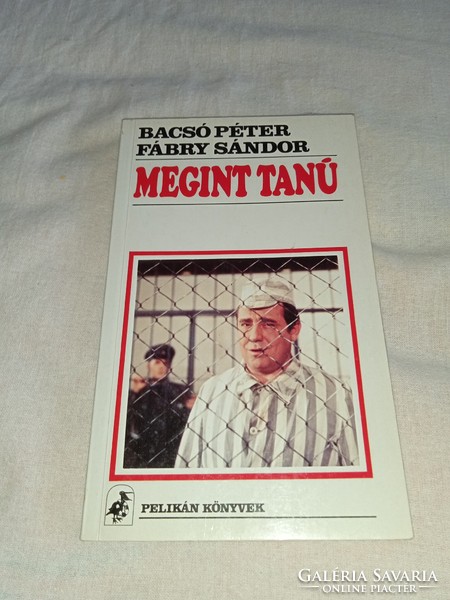 Sándor Bacsó péter-fábry - witness again - 1992 - unread, flawless copy!!!