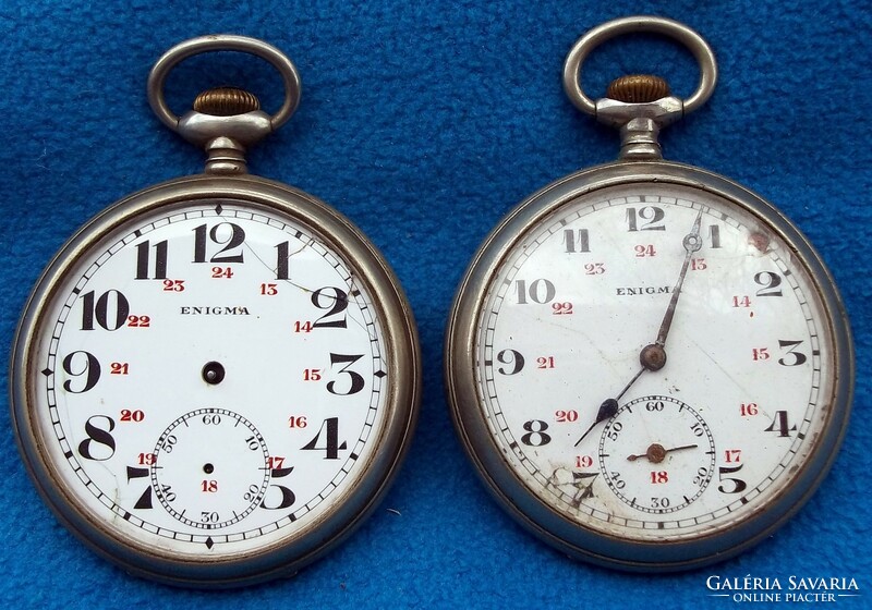 Enigma pocket watches for parts