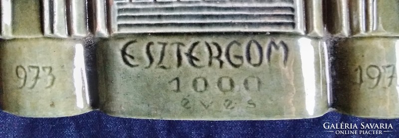 Esztergom 1000 éves kerámia falikép