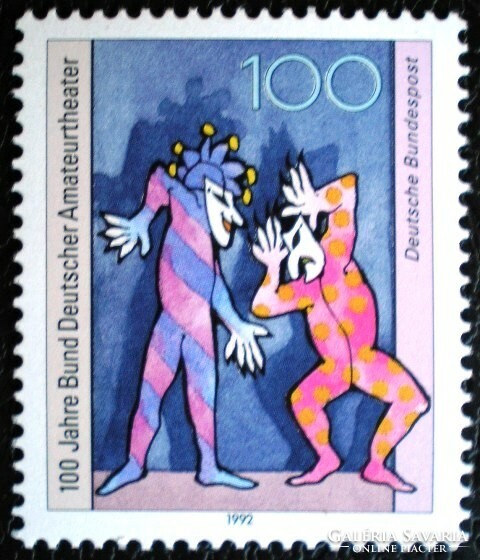 N1626 / Németország 1992 Német Amatőr Színház bélyeg postatiszta