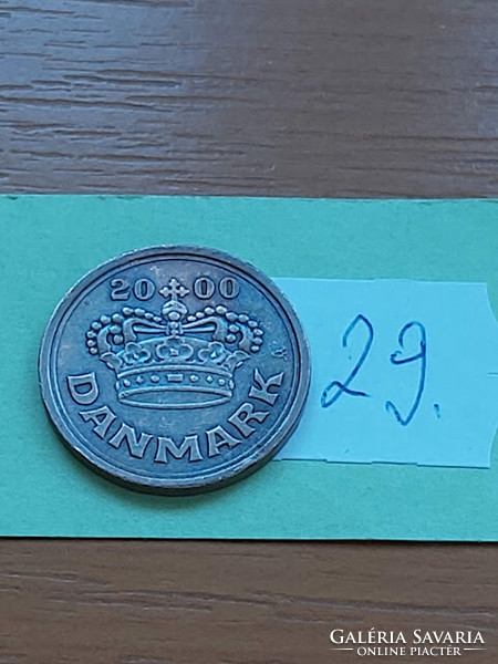 Denmark 50 öre 2000 bronze, ii. Queen Margaret 29