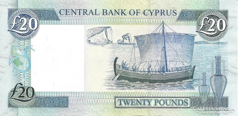 20 lira 2004 Ciprus aUNC
