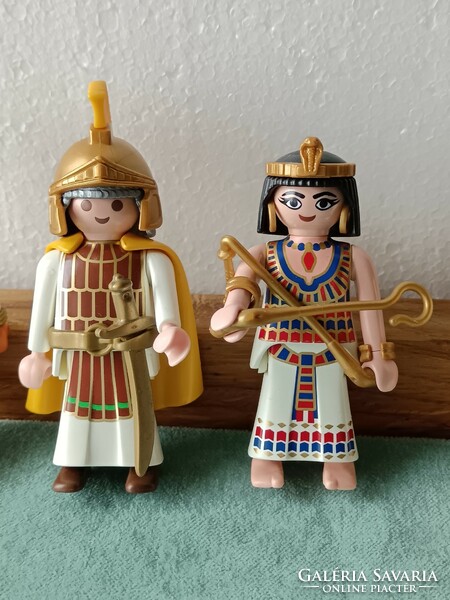 Playmobil Római Antónius és Kleopátra két udvarhölgyével