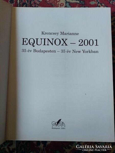 Equinox - 2001. Krencsey Marianne