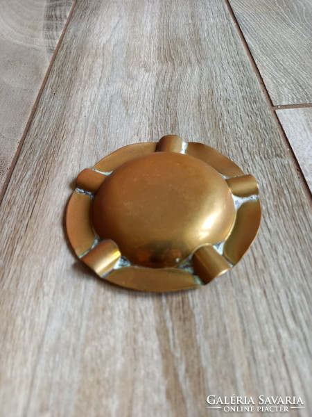Nice old copper ashtray iii. (9.2cm)