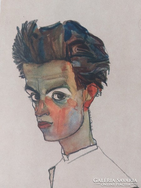 Egon schiele (1890-1918): self-portrait
