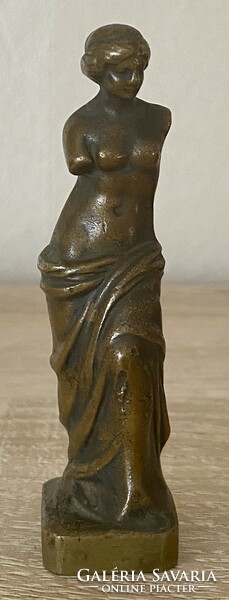Méloszi Aphrodité Milói Vénusz réz szobor
