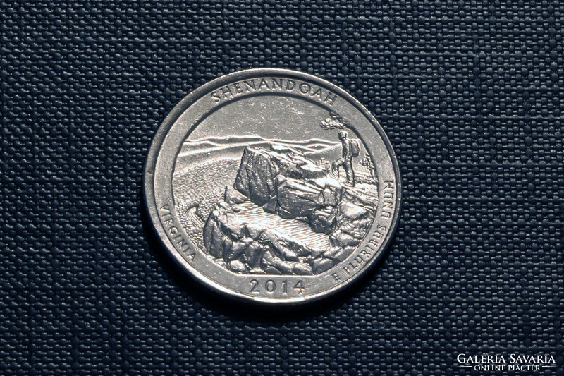 USA quarter dollar 2014 "Shenandoah"