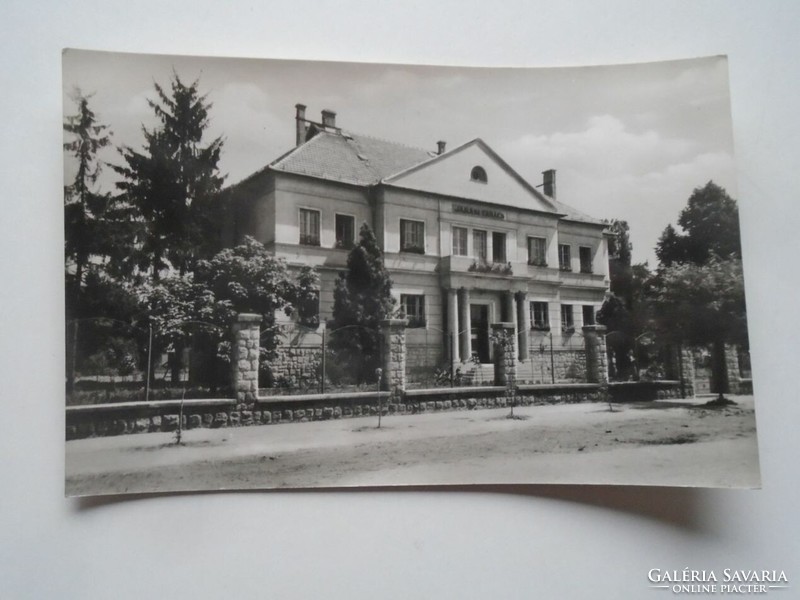 D201831 kisvárda - district council - old postcard - 1963