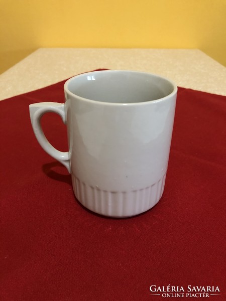 Zsolnay antique mug with skirt