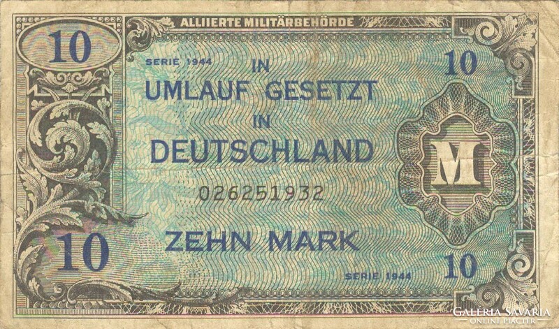 10 Mark 1944 Germany military military