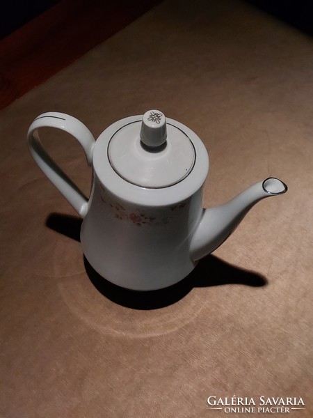 Pagoda porcelain jug, teapot 19 cm high
