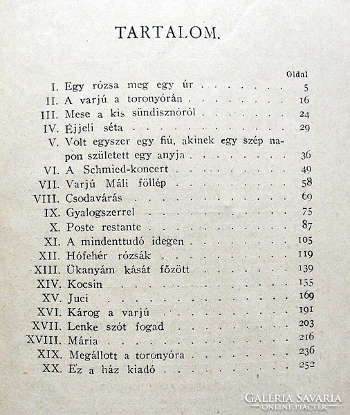 Csathó Kálmán: A varjú a toronyórán (1918)