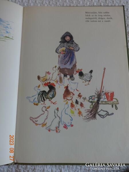 Anna Fazekas: old lady's deer - old storybook with drawings by Róna Emy (1976)