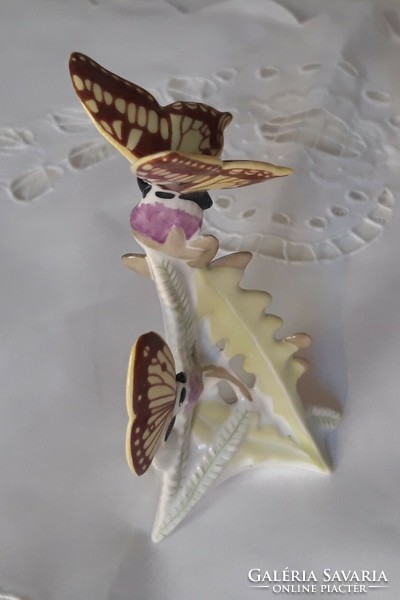 Kézzel festett porcelán pillangók. Kolozsvár