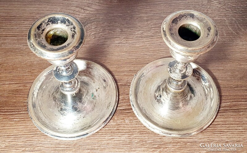 Pair of old marked (krantz ede) candle holders
