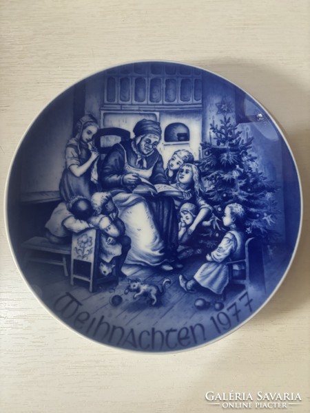 Bavaria christmas fali tányér