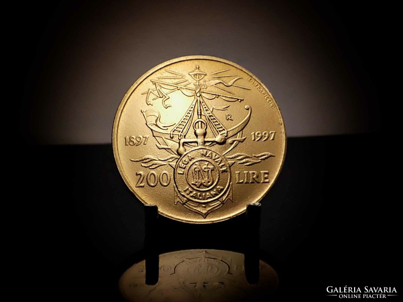 200 lire 1997 - Olasz Tengerészeti Liga