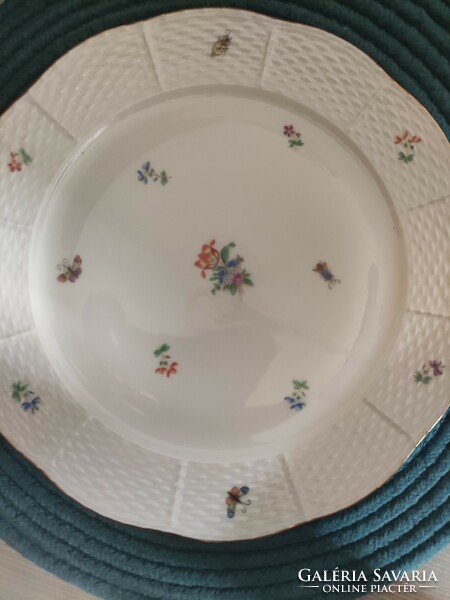 Régi Herendi porcelán tányér