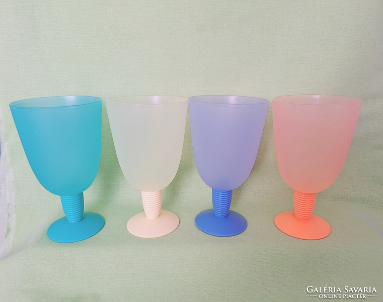 Original tupperware cup, goblet (4 pieces)