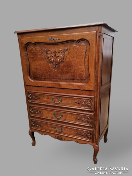 Neo-baroque wardrobe, chest of drawers