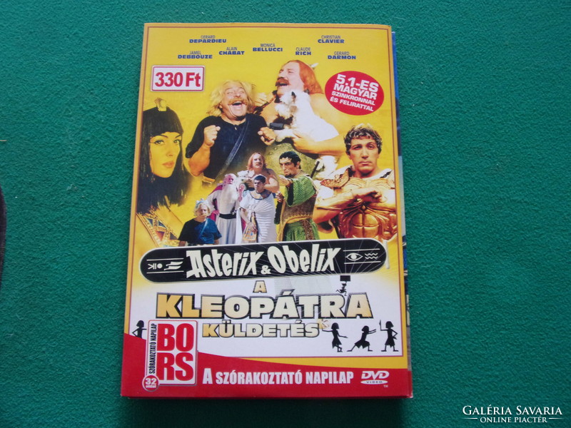 BORS Napilap 7 Db DVD melléklete