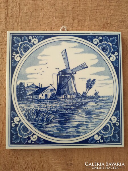 Blue and white tiles from the Netherlands