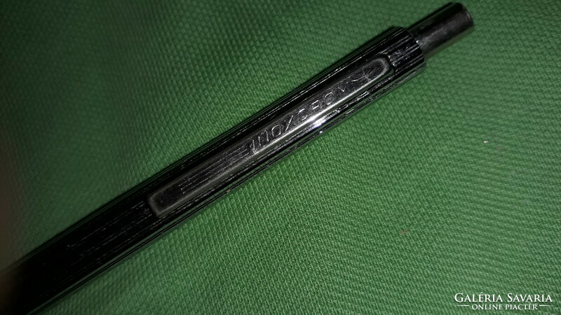 Retro silver colored inoxchrom ballpoint pen as shown in the pictures