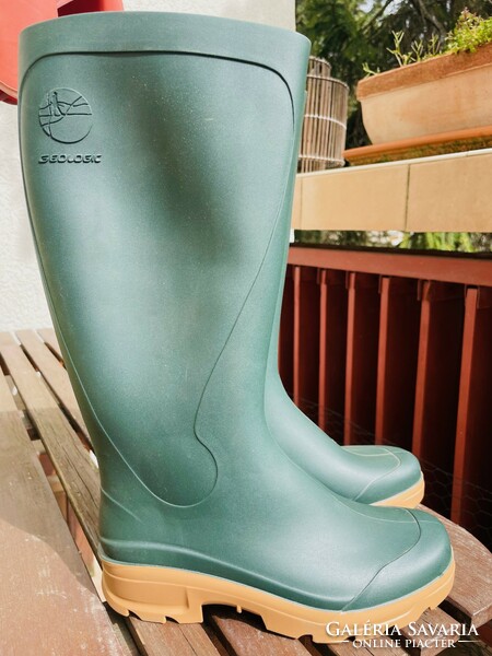 Geologic Decathlon women's green rubber boots size EU 39