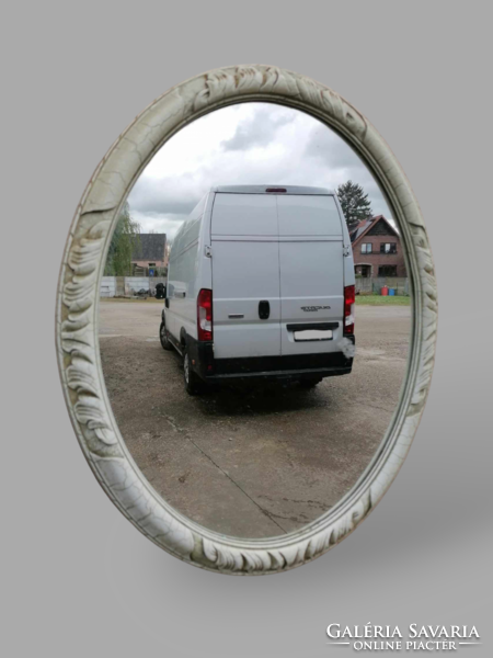 Provence oval mirror