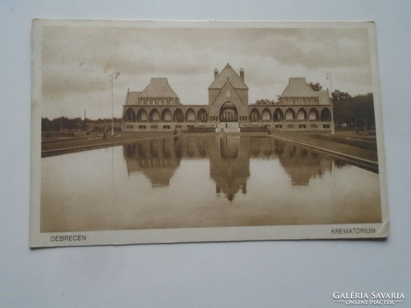 D201883  Debrecen  -  Krematórium     - régi képeslap  - 1930's