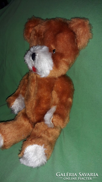 Antique original teddy bear with moving hands and feet, 27 cm according to the pictures