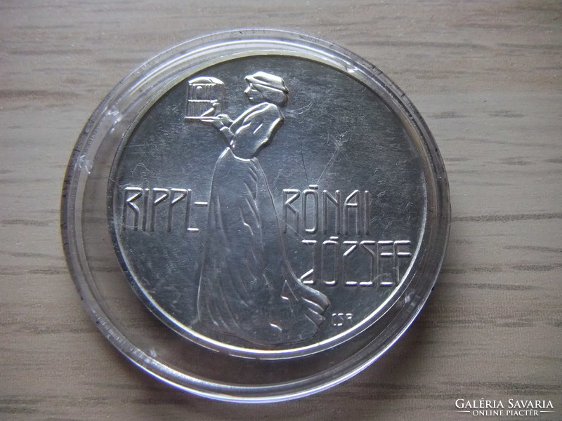 200   Forint  Ezüst érme  1977  Rippl Rónai József    ( A Festő  )  Magyarország