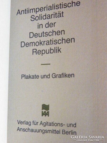 Gapinski Karin;Seifert Peter:Antiimperialistische Solidarität in der DDR. - Plakate und Grafiken -