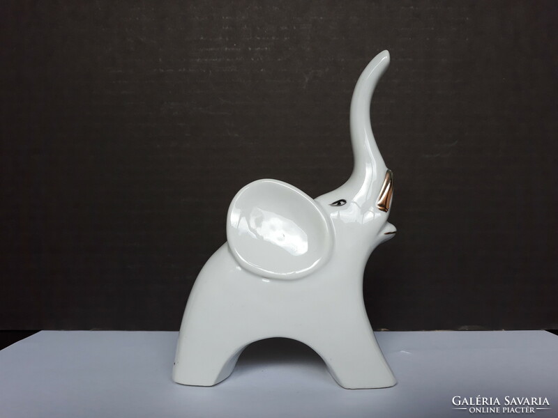 Art deco porcelain elephant