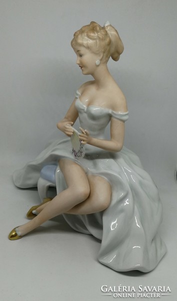 Wallendorf porcelain ballerina!