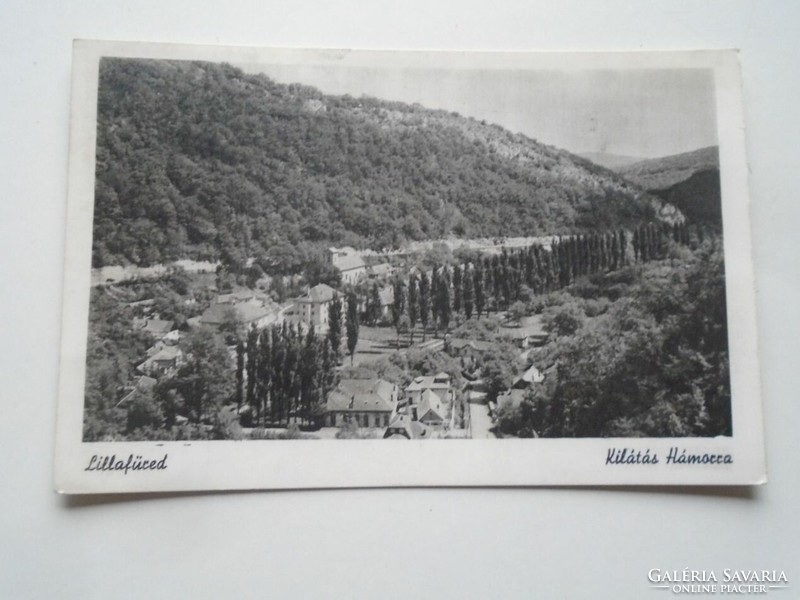 D201878   Lillafüred - Kilátás Hámorra  -  - régi képeslap  -  Dédes 1950