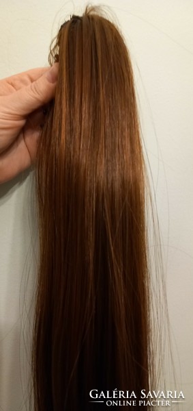 New brown ponytail wig