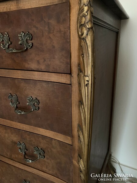 Antique neo-baroque chest of drawers