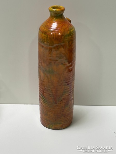 Antique stoneware bottle