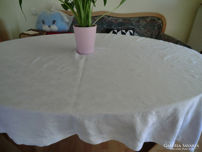 New pattern of damask tablecloth 122x144 cm with a rhombus layout