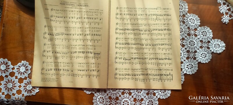 31. Kálmán Nádor album, sheet music 1938-39,