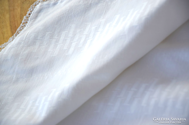 Antique old damask lace pillowcase pair price/pair linen pillowcase 86 x 70
