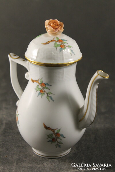 Herend rose hip coffee pot 600