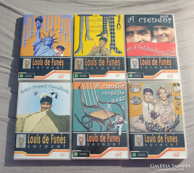 Louis de funes - complete gendarme series - 6 DVDs