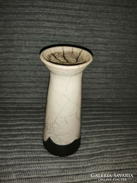 Ceramic object with two functions, candle holder and/or vase (a14)