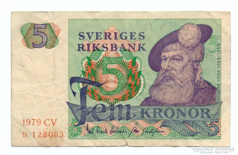 5  Korona  1979  Svédország